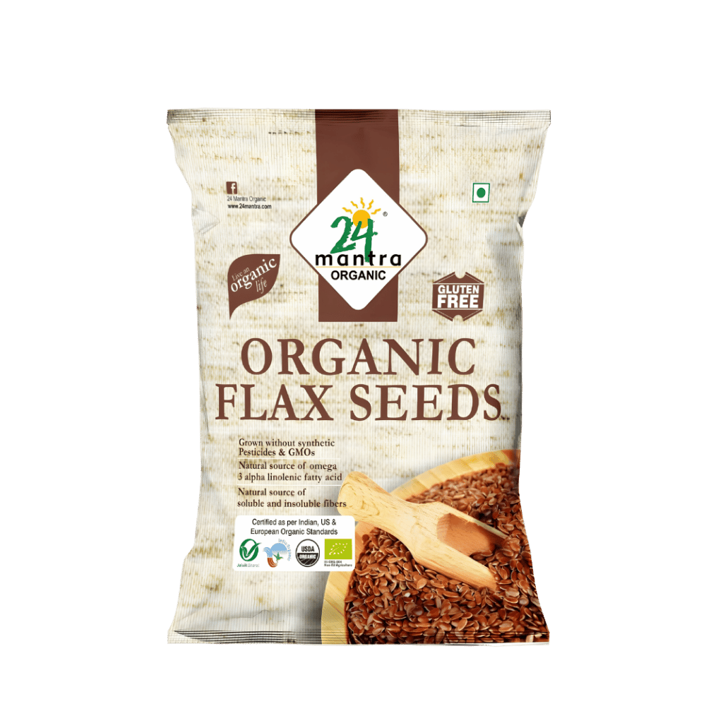 24 Mantra Organic Flax Seeds 7 oz buy online USA - 1